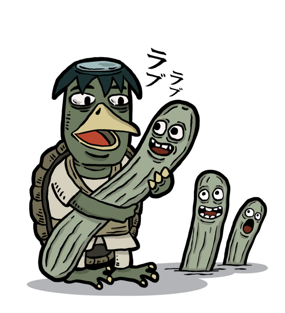 Kappa, yōkai che abita nei laghi e fiumi giapponesi