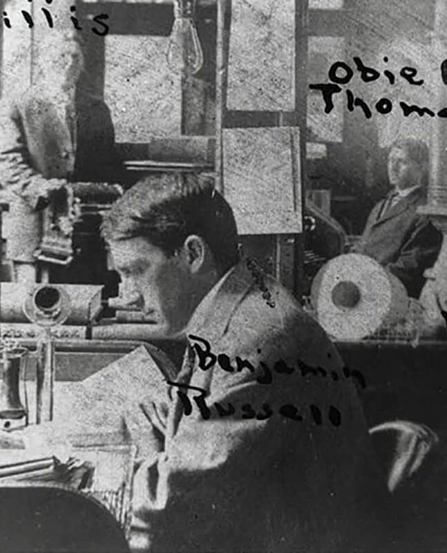 Benjamin Russel creatore delle felpe personalizzate